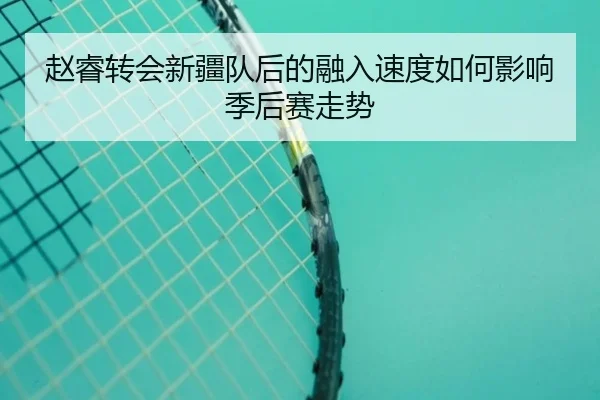 赵睿转会新疆队后的融入速度如何影响季后赛走势
